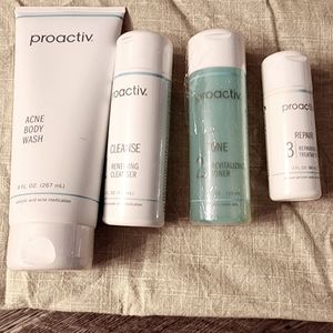 Proactiv 3 step with Acne body wash